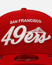New Era San Francisco 49ers 'Local Play' 9FIFTY A-Frame Snapback Official Team Color