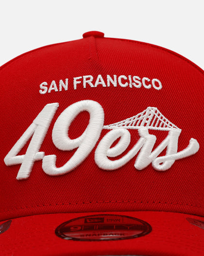 New Era San Francisco 49ers 'Local Play' 9FIFTY A-Frame Snapback Official Team Color