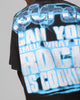 Loiter X WWE The Rock Vintage T-Shirt Vintage Black