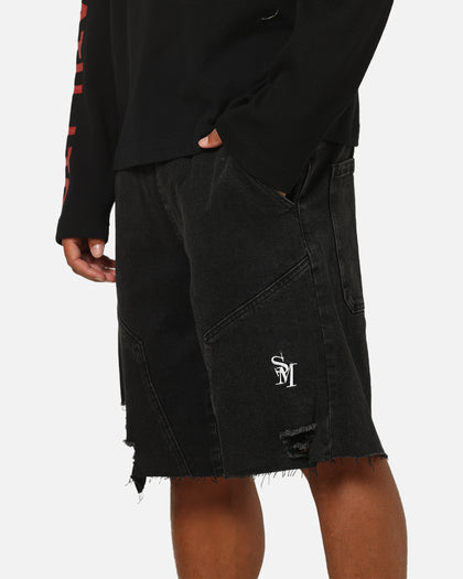 Saint Morta Annex Baggy Jorts Black Shadow