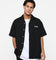 X-Large Drawing OG Open Collar T-Shirt Black