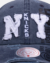 Mitchell & Ness Chicago Bulls 'Collegiate' Dad Fit Strapback Navy