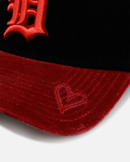 New Era Detroit Tigers 'Velvet Cord Certified Lover' 9FORTY A-Frame Premium Corduroy Snapback Black