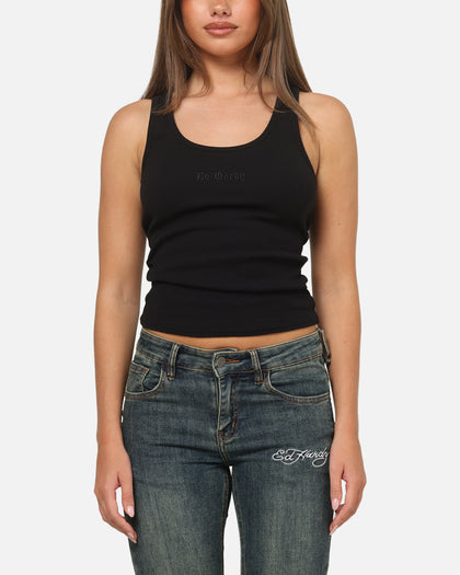 Ed Hardy Women's Signature Tank Black
