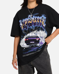 Key Street Burnout T-Shirt Black