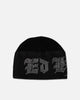 Ed Hardy Rhinestone Beanie Black