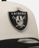 New Era Las Vegas Raiders 'Gold Medal Badge' 9FORTY A-Frame Snapback White/Black/Green