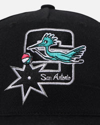 Mitchell & Ness San Antonio Spurs 'Spurs 2014 Champs' Anniversary Snapback Black