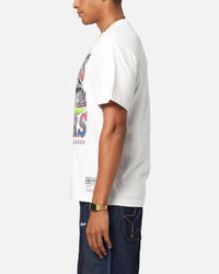 Mitchell & Ness Melbourne Demons Mascot T-Shirt Vintage White