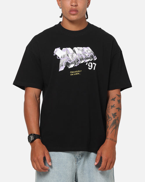 73Studio Marvel X-Men Previously On X-Men T-Shirt Black