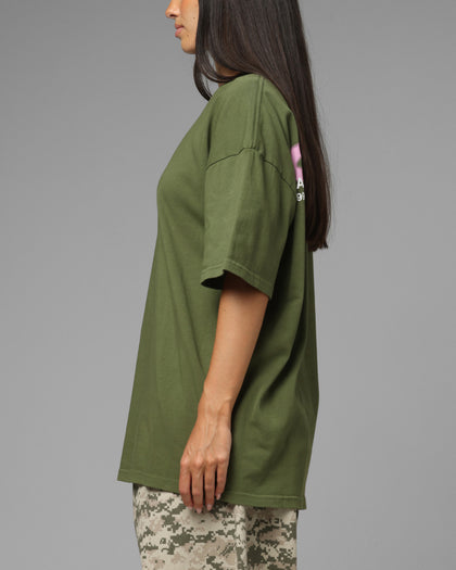 Loiter Shadowmark T-Shirt Olive Green
