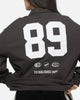 Mitchell & Ness All Blacks Rugby Long Sleeve Polo Shirt Washed Black