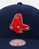 Mitchell & Ness Boston Red Sox 'Pink Side Patch' Pro Pinch Snapback Official Team Color