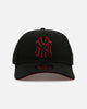 New Era New York Yankees 'Easy Black And Scarlet' 9FORTY A-Frame Snapback Black/Scarlet