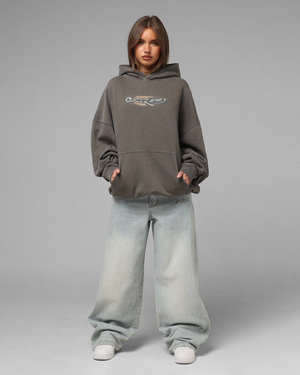 Loiter Speedform Hoodie Washed Charcoal