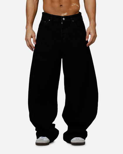 MNML Barrel Denim Jeans Washed Black