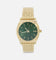 Nixon Time Teller Watch Gold/Green Sunray