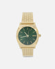 Nixon Time Teller Watch Gold/Green Sunray