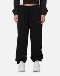 Nike Women's Sportswear Phoenix Fleece Oversized French Terry Sweatpants Black/Sail