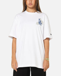 New Era Los Angeles Dodgers Rose Oversized T-Shirt White