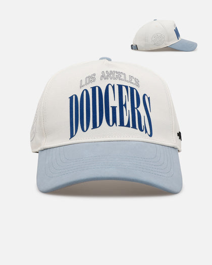 Pro Standard Los Angeles Dodgers 'Stamped' Pro Pinch Strapback Eggshell