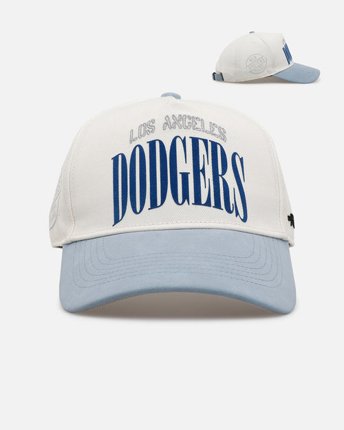 Pro Standard Los Angeles Dodgers 'Stamped' Pro Pinch Strapback Eggshell