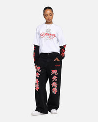 Ed Hardy Death Before Dishonour Jeans Black