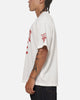 Mitchell & Ness Chicago Bulls Open Mesh T-Shirt Cream