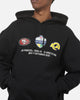 Majestic Athletic NFL Green and Gold Hoodie Black