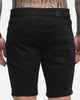 Saint Morta Thrashed Shorts Jet Black