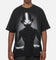 73Studio x Avatar: The Last Airbender Anng All Over Print T-Shirt Black Acidwash