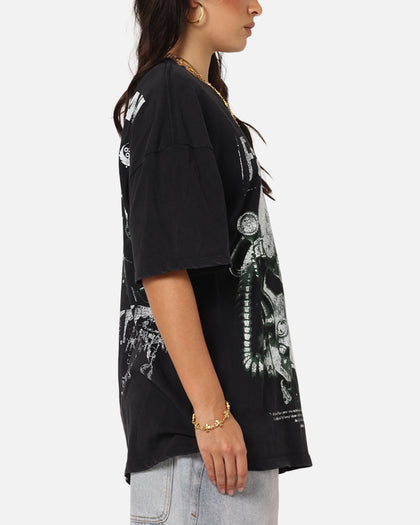 73Studio X Fallout '15 Fallout 4 Vintage T-Shirt Black Acidwash