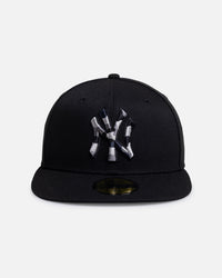 New Era New York Yankees 'Black Camo' 59FIFTY Fitted Black