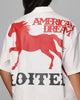 Loiter Rodeo Zip Up Shirt Off White