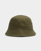 EN ES Plain Bucket Hat Black Olive