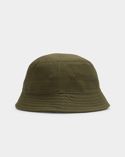 EN ES Plain Bucket Hat Black Olive