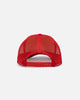 Goat Crew Trucker Mesh Cap Red