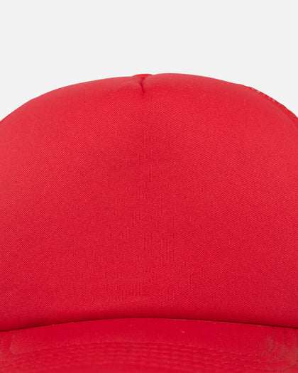 Goat Crew Trucker Mesh Cap Red