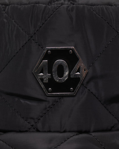 404 Quilted Bucket Hat Black