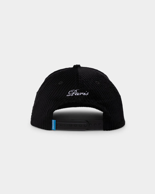 Carre Worldwide Corduroy Snapback Black