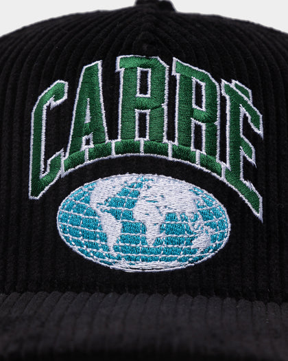 Carre Worldwide Corduroy Snapback Black