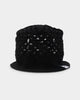 Loiter Crochet Bucket Hat Black