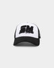 Saint Morta Moto Trucker Snapback Black/White