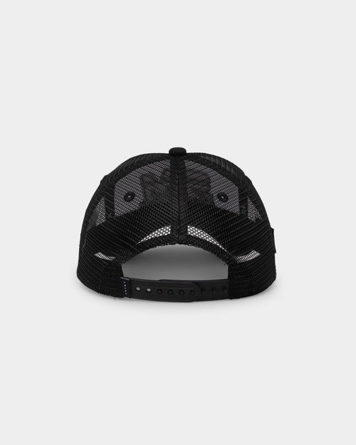 Saint Morta Moto Trucker Snapback Black/White