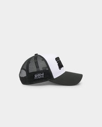 Saint Morta Moto Trucker Snapback Dark Green/White