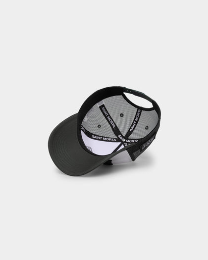 Saint Morta Moto Trucker Snapback Dark Green/White
