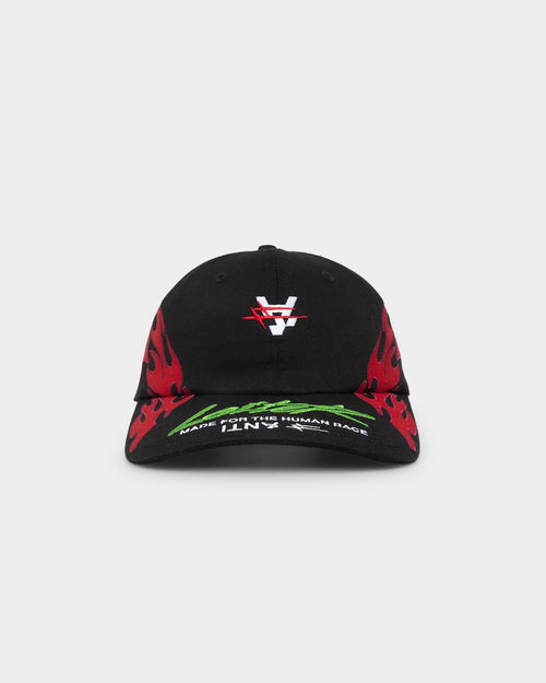 Loiter X The Anti Order Flame Hat Black/Red