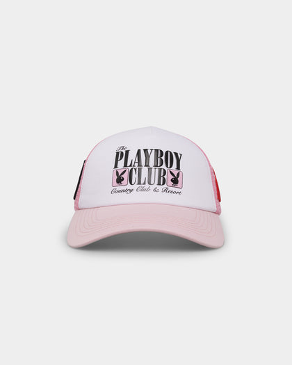 Playboy X Culture Kings Club Trucker Snapback Pink
