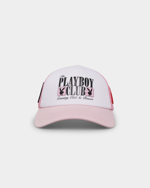 Playboy X Culture Kings Club Trucker Snapback Pink