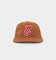 Carre Floraux Wool Strapback Tobacco